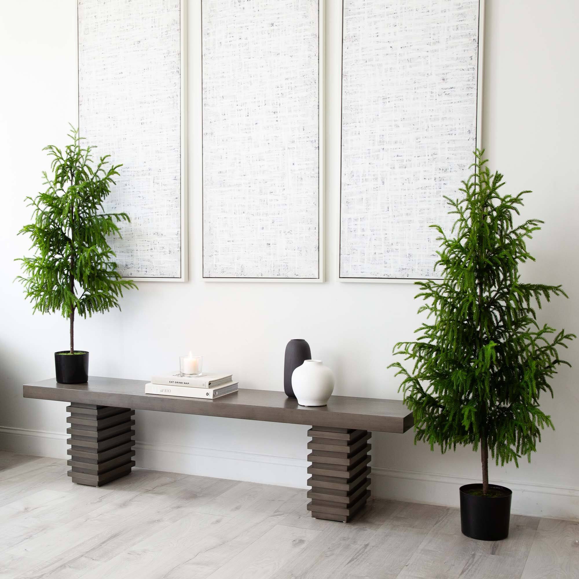 4ft. Unlit Norfolk Pine Artificial Potted Christmas Tree